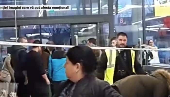 Imagini șocante într-un supermarket din Timișoara! Oamenii își fac cumpărăturile lângă cadavrul unui bărbat care a murit în magazin