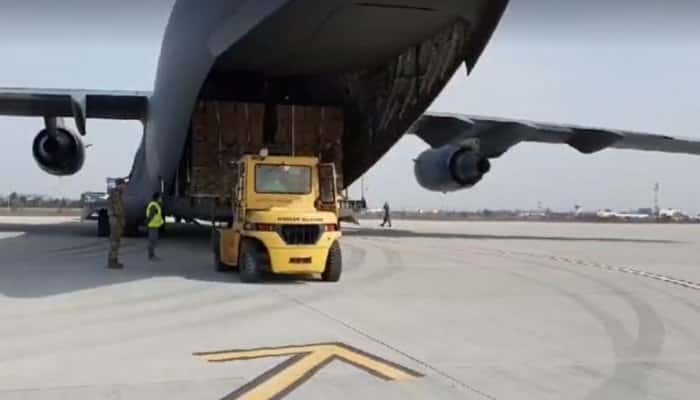 Un nou transport de echipamente de protecţie comandate din Coreea de Sud a sosit pe aeroportul Otopeni