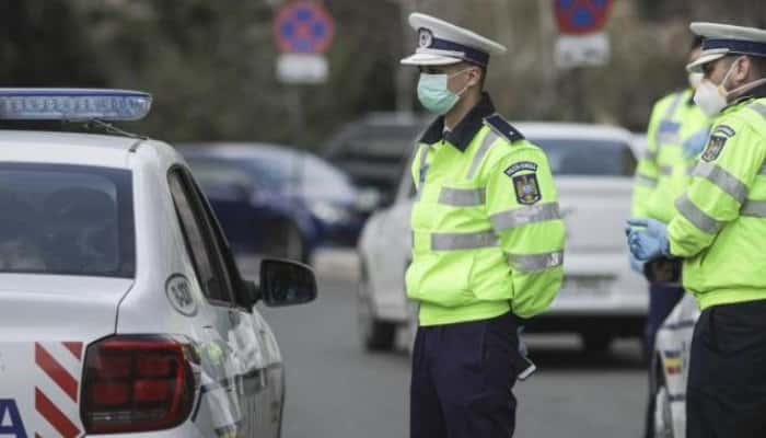 Un bărbat aflat în izolare a vrut să se sinucidă în fața polițiștilor