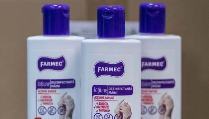 Cel mai mare producător de cosmetice din România a demarat producţia de biocide