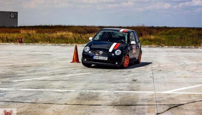 Slalom interzis în Parcul Municipal Vest