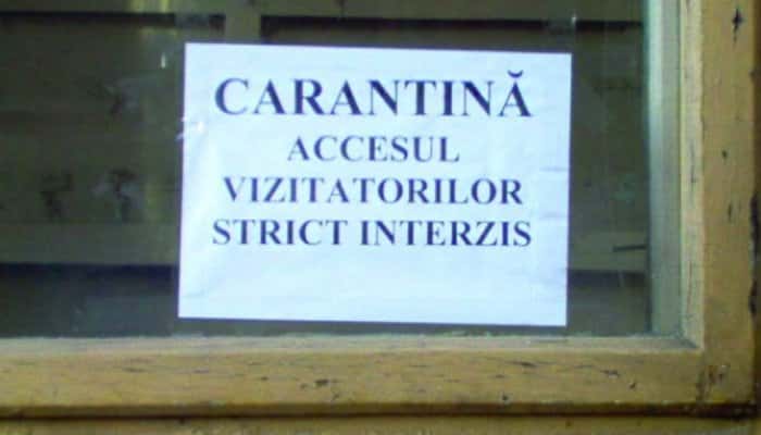 DOCUMENT! Ministrul Sănătății a aprobat criteriile pentru carantinarea persoanelor sau a localităților