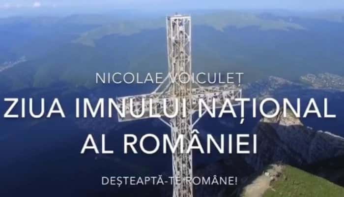 Moment special pregătit de Nicolae Voiculeț, de Ziua Imnului Național. &quot;Deșteaptă-te, române!&quot; va răsuna în Bucegi