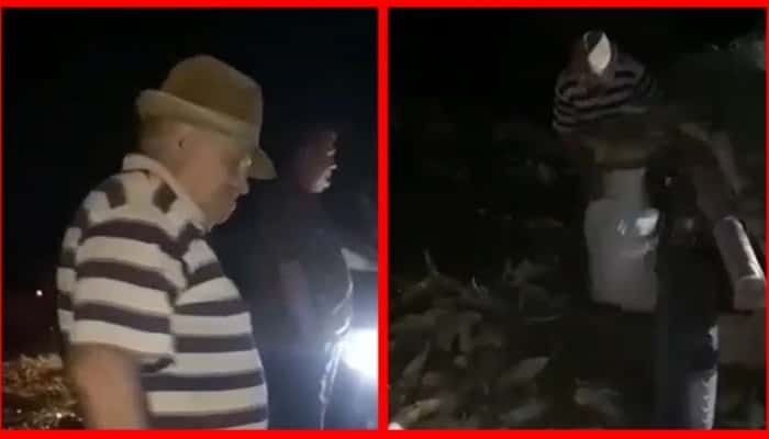 VIDEO | Consilier local din Prahova, prins la furat de porumb în toiul nopţii