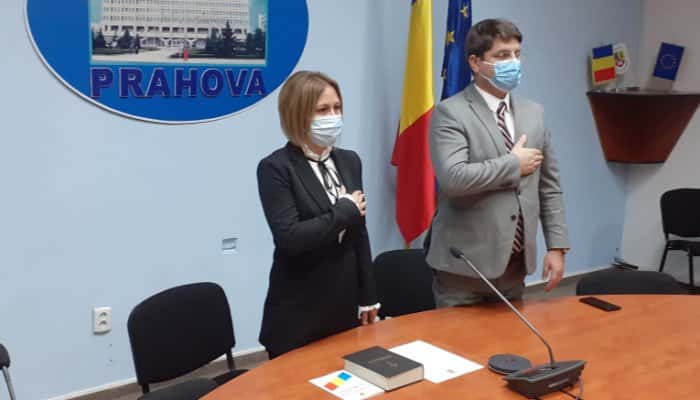 VIDEO | Noul subprefect de Prahova a depus astăzi jurământul, într-o ceremonie ţinută prin videoconferinţă