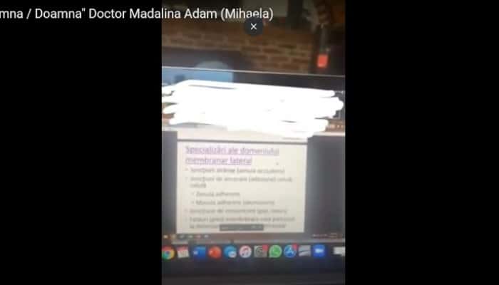 VIDEO | Profesorară de la UMF &quot;Carol Davila&quot;, suspendată și anchetată după ce a fost filmată cum își umilea studenții, în timpul unui curs on-line