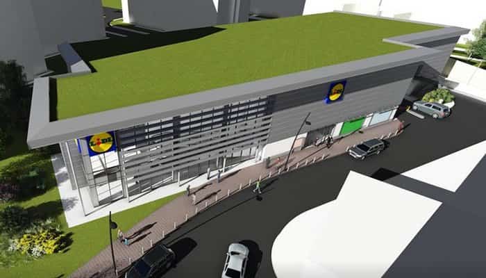 Lidl inaugurează joi, la Ploiești, primul magazin cu acoperiș verde din oraș