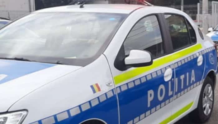 Bărbat luat la ocazie de o maşină de Poliţie, la scurt timp după ce a dat o spargere de 10.000 de lei