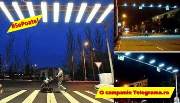 #SePoate! Iluminarea suplimentară a trecerilor de pietoni, o idee care ar putea salva vieţi