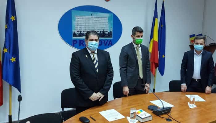 VIDEO | Schimbări la conducerea Prefecturii Prahova. Cine este Felix Bulearcă, noul subprefect al judeţului