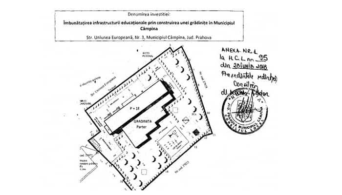 Ministrul Dezvoltării a semnat contractul de finanțare pentru construirea unei noi grădinițe, la Câmpina