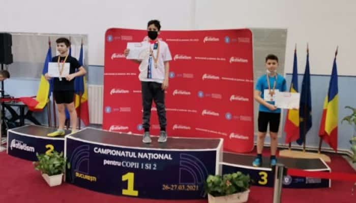 Medalie de bronz pentru Mihai Vlădoiu la Finala Campionatului Naţional pentru copii 1 şi 2