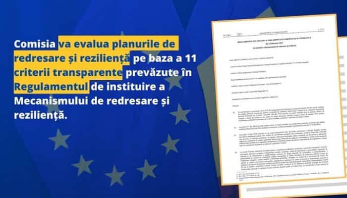 Prima reacție a Comisiei Europene, referitoare la obiecțiile ce ar fi fost formulate privind PNRR