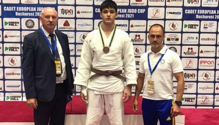 Bronz pentru Rareş Arsenie la Cupa Europeană de judo