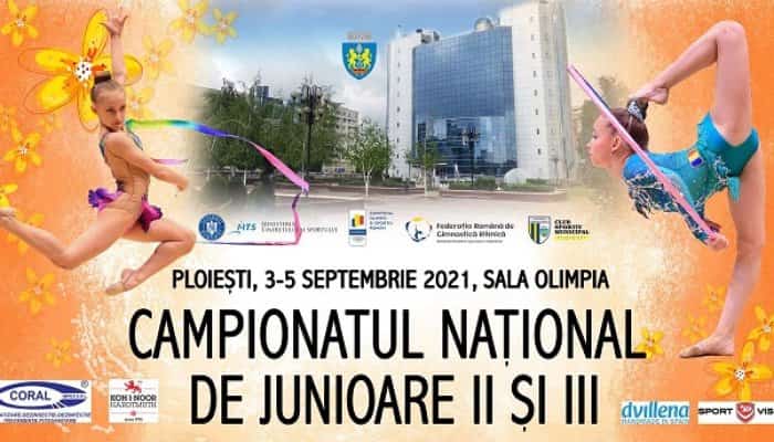 Campionatele Naționale de Gimnastică Ritmică, junioare II și III, se desfășoară la Ploiești 