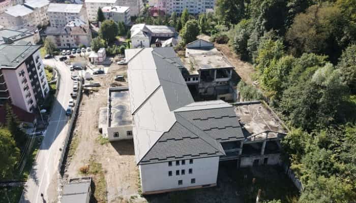 spital sinaia in constructie