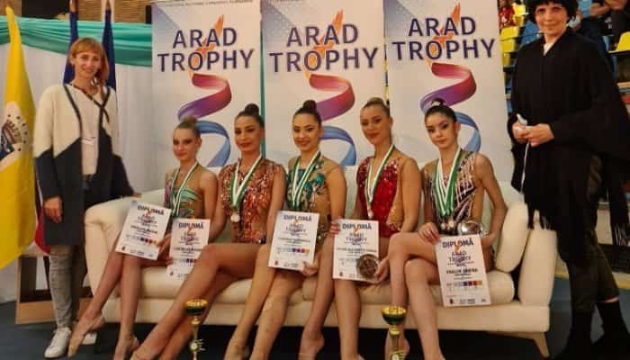 20 de medalii pentru gimnastele de la CSM Ploiești la ”Arad Trophy”