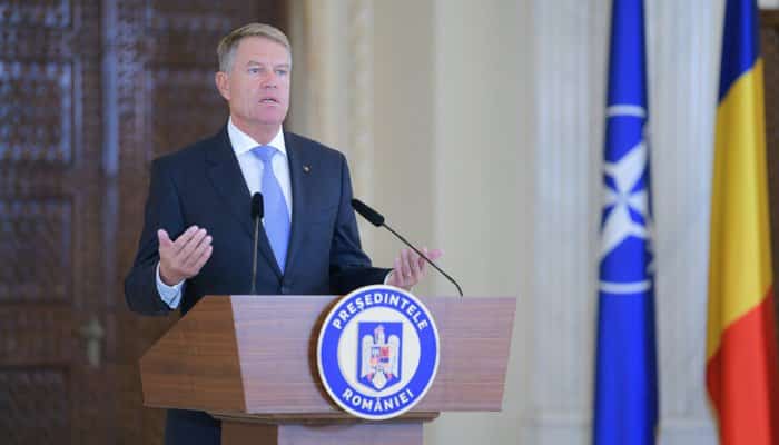 Preşedintele Klaus Iohannis anunţă consultări cu partidele, luni de la ora 12.00