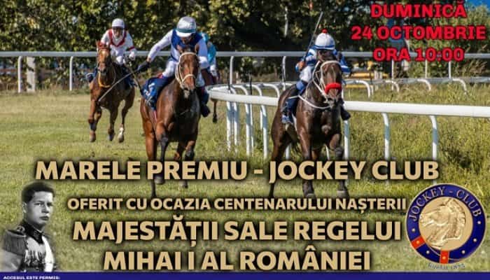 Hipodromul Ploieşti găzduieşte „MARELE PREMIU – JOCKEY CLUB” LA GALOP