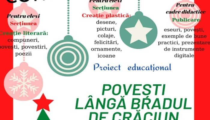 „Povești lângă bradul de Crăciun” – Prima ediție a unui nou proiect pe care Biblioteca “Nicolae Iorga” vrea să-l transforme în tradiție