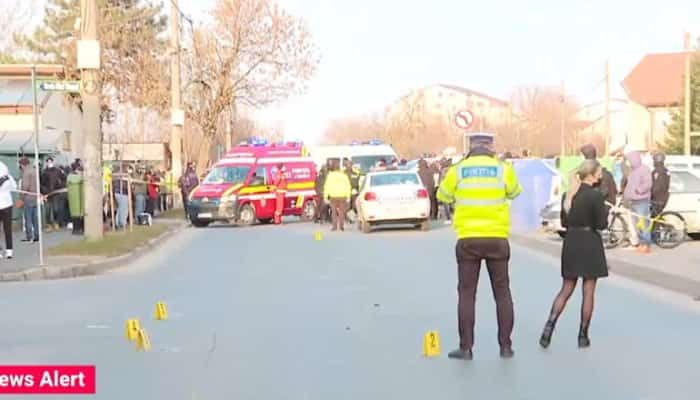 Autospeciala de poliție ar fi avut o viteză de peste 80 de kilometri pe oră