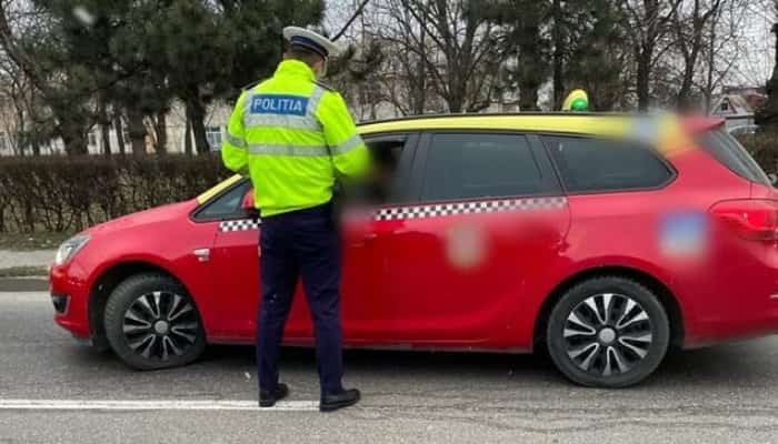 Razie în Ploiești. Poliția, cu ochii pe șoferii de taxi și microbuze