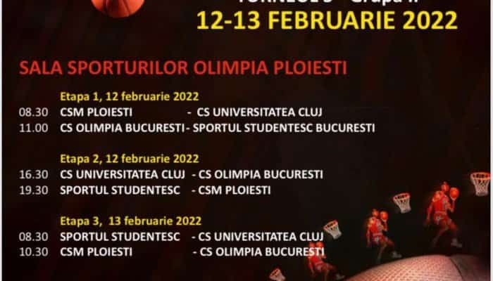 Turneul stagional cu numărul 5 pentru echipa de baschet fete U16 a CSM Ploiești