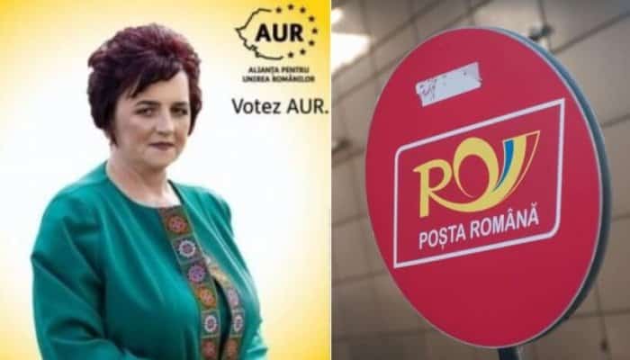 O poştăriţă, fostă candidată AUR la Senat, reţinută după ce a furat pensii şi alocaţii de la zeci de oameni