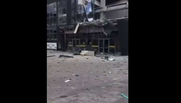 VIDEO Bazin de înot din Mariupol, bombardat în timp ce adăpostea copii și gravide