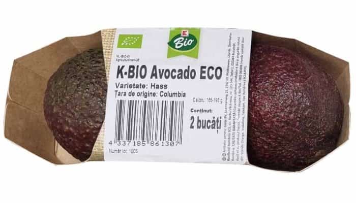 Produsul Bio Avocado retras de pe piață pentru depăşirea limitei de pesticide