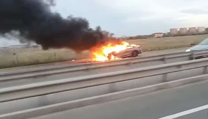 incendiu mașină a3