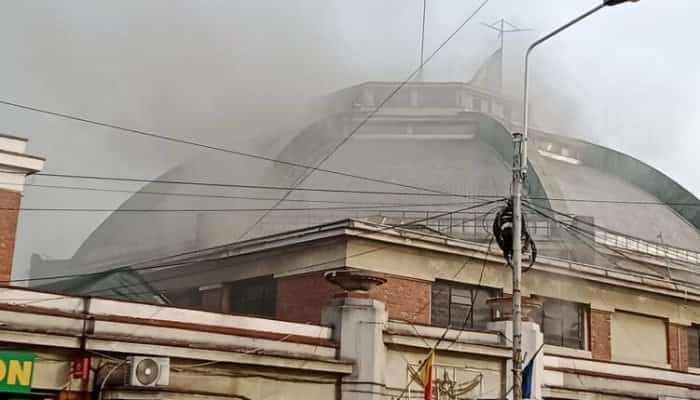 incendiu halele centrale