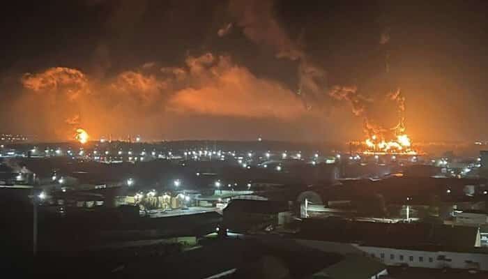 incendiu Rusia Ucraina Bryansk