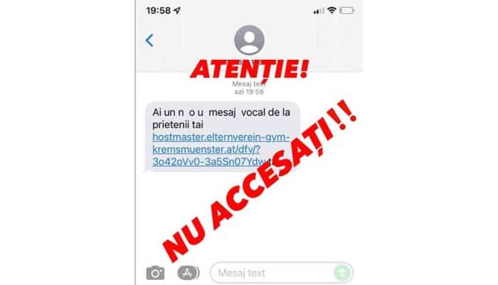 Mesaje virusate pe telefon. Avertismentul Poliției Române