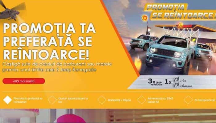 Promoția de vară din stațiile Rompetrol se reîntoarce