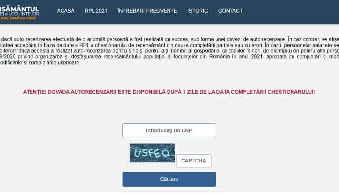 RECENSĂMÂNT Două milioane de formulare au fost invalidate. Expeditorii habar nu au și riscă amenzi de până la 5.000 de lei