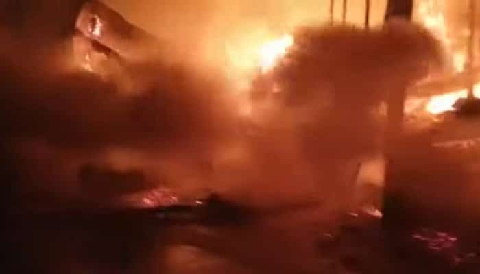 Incendiu la un depozit de hârtie igienică, într-o comună de lângă Bucureşti