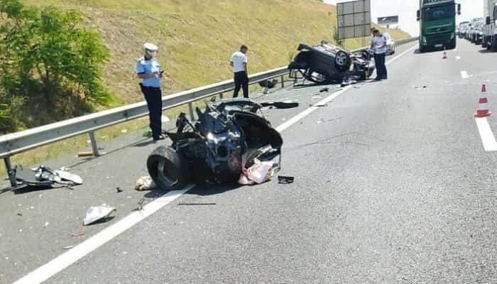 accident a2 masina rupta