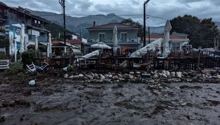 O furtună a făcut prăpăd în Thassos 