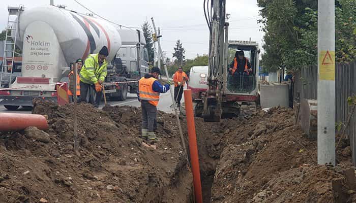 lucrări canalizare Dâmbovița