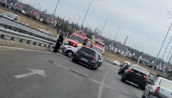 accident giratoriu păulești