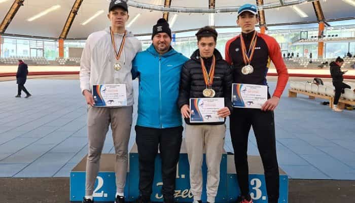 7 medalii la Campionatul Naţional de Sprint Open Seniori pentru patinatorii de la CSM Ploiești