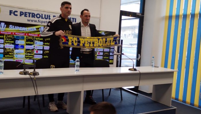 Un nou început. Florin Pârvu a fost prezentat oficial la Petrolul