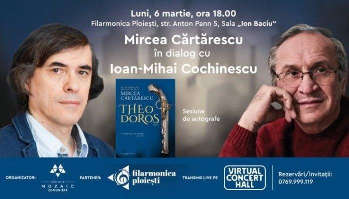 Mircea Cărtărescu vine în martie în Ploieşti, pentru un eveniment cultural alături de Ioan-Mihai Cochinescu