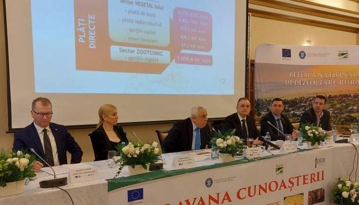 INVESTITII AGRICULTURA | Ministrul Petre Daea a prezentat la Ploieşti planul de investiţii de 15,8 miliarde de euro pe următorii 5 ani | VIDEO