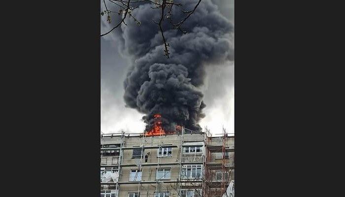 incendiu bloc bucuresti