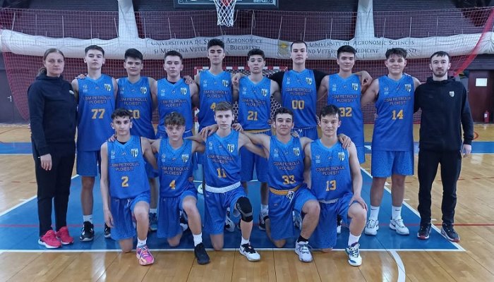 CSȘ-CSM Petrolul Ploiești U16 s-a calificat în semifinalele campionatului