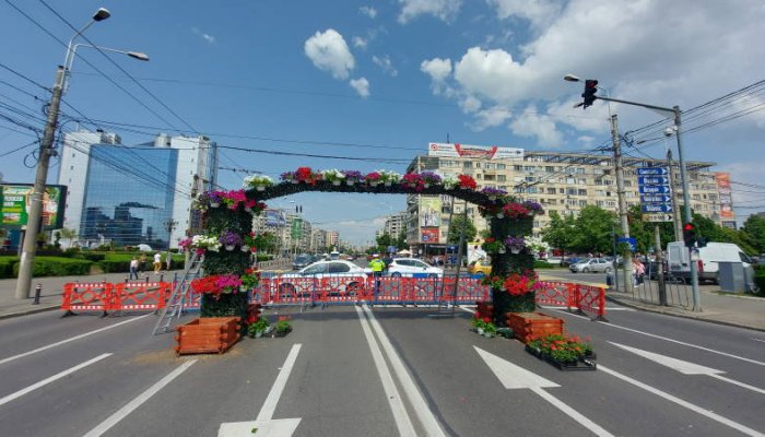 FOTO | Diseară încep Zilele Municipiului Ploieşti. Vezi cum arată centrul Ploieştiului şi cum se circulă acum!