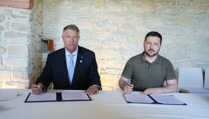 Declaraţie comună Klaus Iohannis - Volodimir Zelenski cu privire la integrarea euroatlantică a Ucrainei