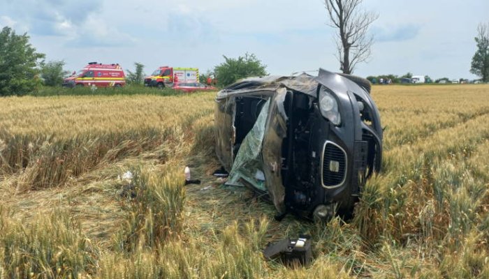 VIDEO | O femeie și-a pierdut mână, iar o fată a intrat în comă, după un accident rutier produs sâmbătă în Fulga